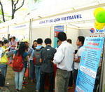 Vietravel: Nhiều hoạt động sôi nổi tại ngày hội việc làm Đại học Quốc gia Tp. HCM 2010
